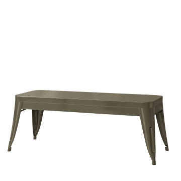 CALIFORNIA | Tolix sittbänk | Rost matt | 115 cm | Metall