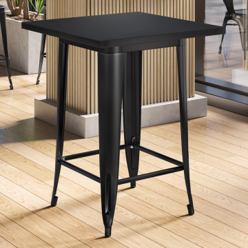 CALIFORNIA | 31254 | An:Pr:Al 60 x 60 x 106 cm | Negro | Quadratisch