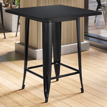 CALIFORNIA | 31254 | An:Pr:Al 70 x 70 x 106 cm | Negro | Quadratisch