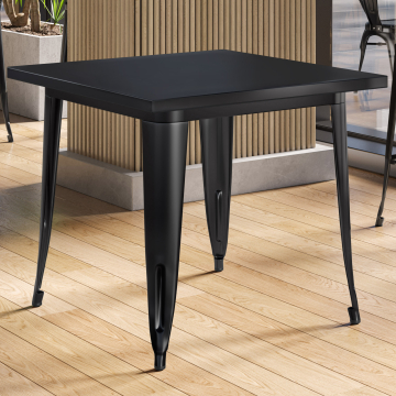 CALIFORNIA | 31256 | An:Pr:Al 70 x 70 x 78 cm | Negro | Cuadrado