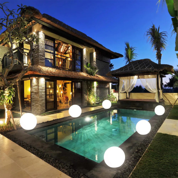 CARIBBEAN | Bol lamp | Ø40cm | LED RGB | Batterij | Afstandsbediening
