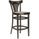 CABRIS | Bentwood Bar Stool | Rattan Weave | Wenge