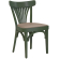 Cabris | Bentwood Chair | Wood / Leather | Olive Green / Taupe | Bentwood