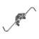 CALGARY | Justerbar pendel til systemhimling | 125 mm | + monteringsbrakett