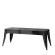 CALIFORNIA | Tolix sittbänk | Svart | 115 cm | Metall