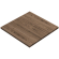 CALIFORNIA | Bistro Utendørs Bordplate | Massiv | 70 x 70 x 3 cm | Wenge