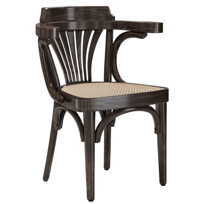 Chausey | Bentwood chair | Wood / Rattan | Wenge | Bentwood