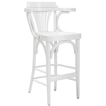 Chausey | Bugholz Barstol | Trä | Vit | Bugholz