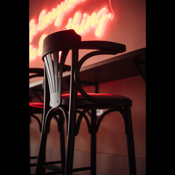 CHAUSEY | Bentwood stol | Wenge 
