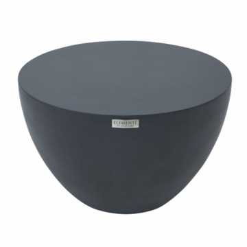 CHRONOS | Designer salongbord | Ø:H 66 x 40 cm | Betong | Grå