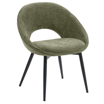 LIAM | Hotel Chair | Fabric/Textile | Green