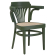 CHAUSEY | Bugstoel | Rattan vlechtwerk | Olive Groen | Bugstoel