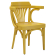 Chausey | Bugholzstoel | Hout | Geel | Bugholz