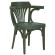 Chausey | Chaise en bois bent | Bois | Vert olive | Bois bent