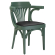 Chausey | Bugholzetstoel | Hout / Leder | Groen | Bugholzetstoel