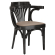 Chausey | Bugholzstuhl | Holz / Leder | Schwarz / Taupe | Bugholz
