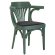 Chausey | Fauteuil en bois bending | Bois / Velours | Vert / Noir | Bugholz