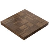 CPL | Bistro Tisch | B:T 70 x 70 cm | H 46 cm | Walnuß | Gestell: Schwarz
