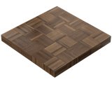 CS | Bistro Tisch | 100 x 100 cm | H 78 cm | Eiche | Gestell: Schwarz