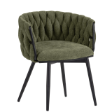 MARIS | Hotel Stuhl | Textil/Stoff | Grün | Drehfunktion