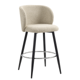 AVA | Hotel Barhocker | Beige | Teddystoff
