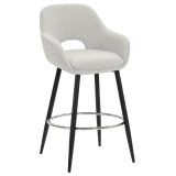 KATARINA | Hotel Barhocker | Teddystoff | Creme