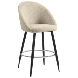 LAUREN | Hotel Barhocker | Beige | Teddystoff