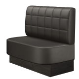 THOMAS | Gastrobank | B:H 100 x 103 cm | Braun | Blocks | Leder