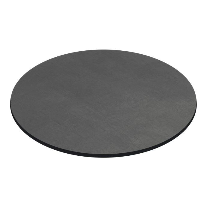 COMPACT | Gastro HPL Tischplatte | Ø 70 cm | Anthrazit | Rund