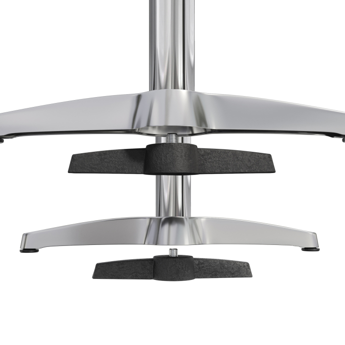 CPBL | Compact lounge table | W:D:H 120 x 70 x 42 cm | black marble / aluminium | additional weight