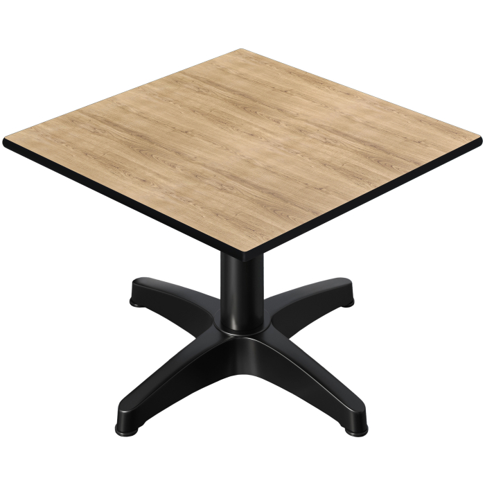 CPBL | Kompakt salongbord | B:D:H 60 x 60 x 42 cm | Eik / aluminium | Ekstra vekt