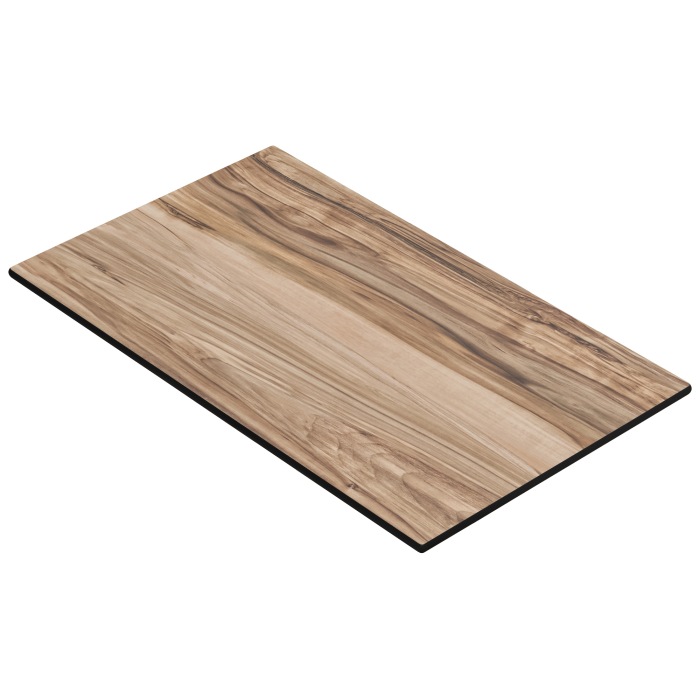 COMPACT | HPL bordplate | B:D 120 x 70 cm | Sheesham | Rektangulær