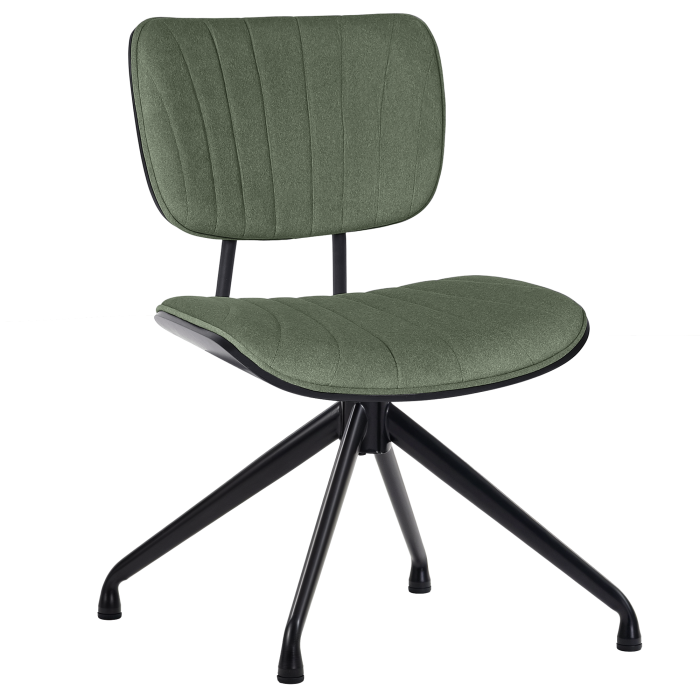 Valerie | Bistro Chair | Green | Velvet | Swivel
