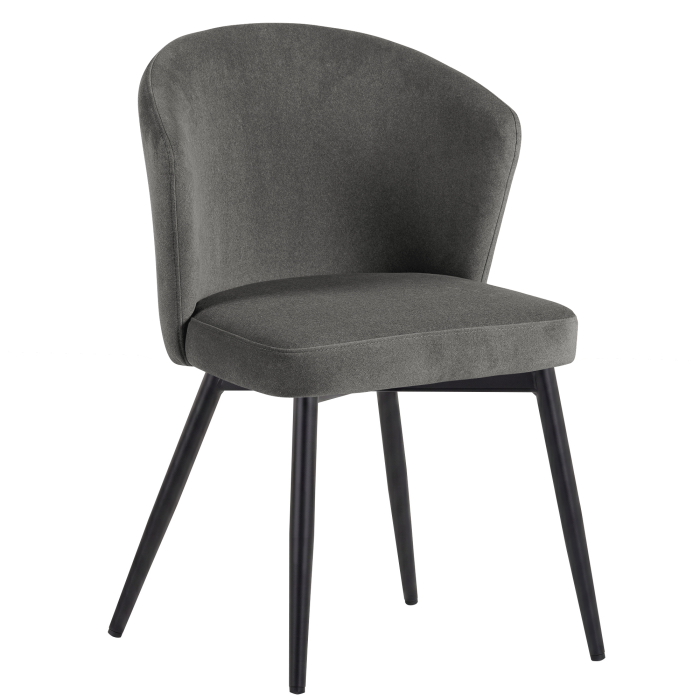Lynn | Hotel Chair | Gray | Velvet