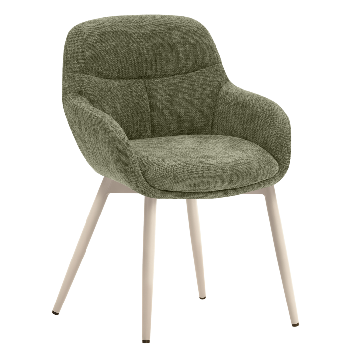 LEANO | Hotel Stuhl | Stoff/Textil | Grün