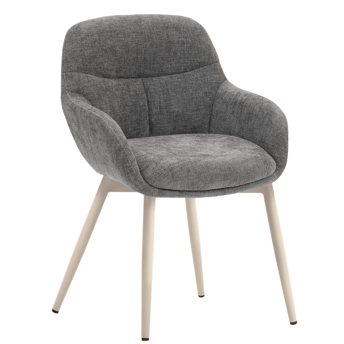 LEANO | Hotel Stuhl | Stoff/Textil | Grau