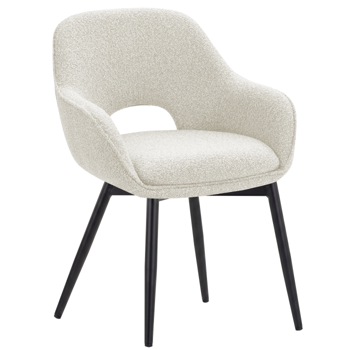 KATARINA | Hotellstol | Teddystykk | Creme