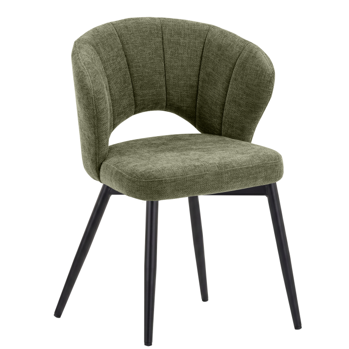 JOHANNA | Hotel Chair | Fabric/Textile | Green