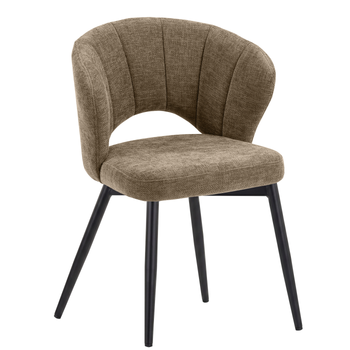 JOHANNA | Hotel Chair | Fabric/Textile | Taupe