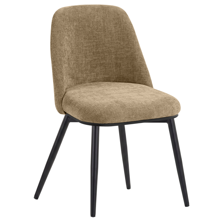 TINA | Hotel Stuhl | Textil/Stoff | Taupe | Drehfunktion