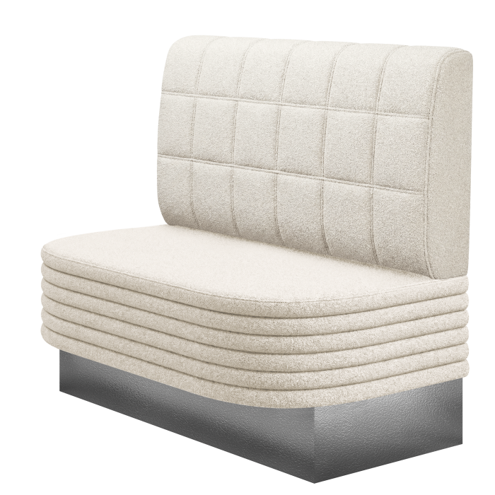 MATTHIAS | Gastrobank | B:H 100 x 103 cm | Creme | Blocks | Teddystoff