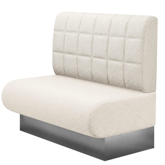 NINVA | Gastrobank | B:H 100 x 103 cm | Creme | Blocks | Teddystoff