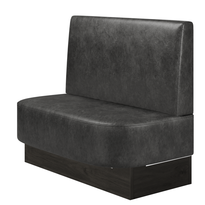 THOMAS | Gastrobank | B:H 100 x 103 cm | Wildleder | Glatt | Wildleder