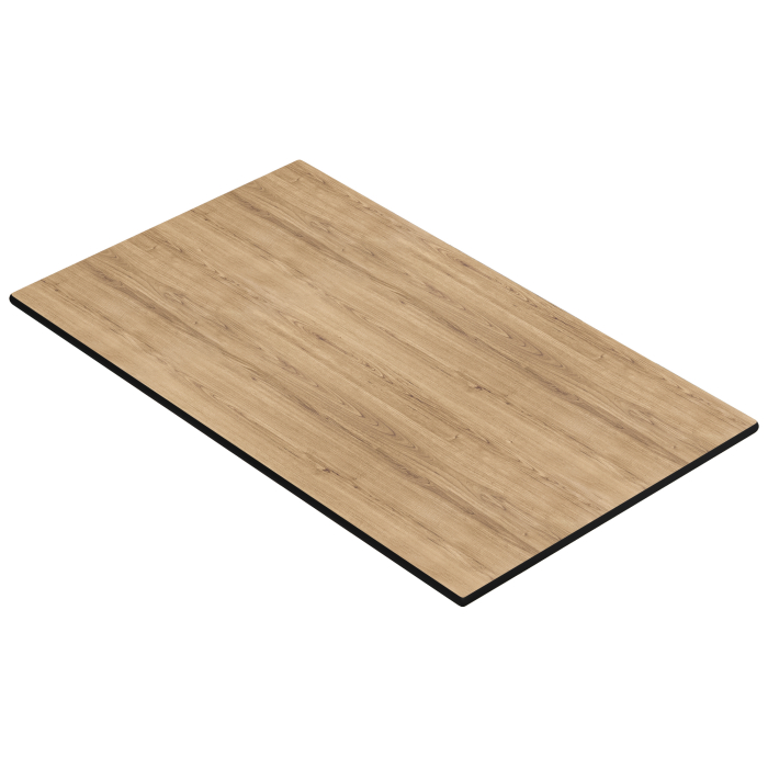 COMPACT | Gastro HPL Tischplatte | B:T 130 x 80 cm | Eiche | Rechteckig