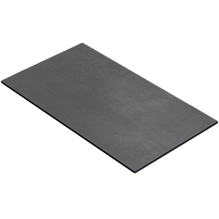 COMPACT | Gastro HPL Tischplatte | 230 x 110 cm | Anthrazit | Rund