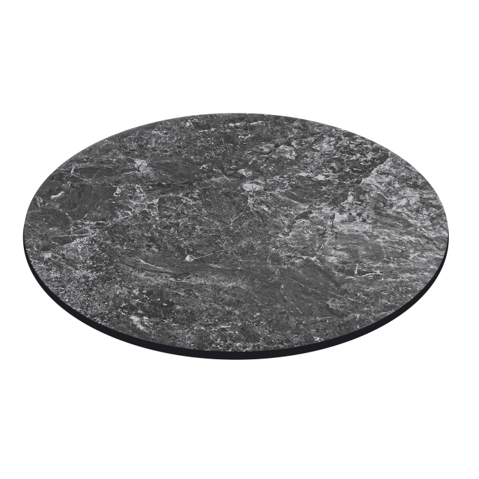 COMPACT | Gastro HPL Tischplatte | Ø 60 cm | Felsen | Rund