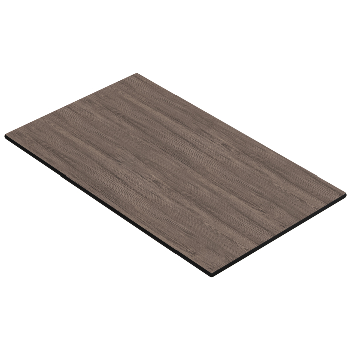 COMPACT | HPL bordplate | B:D 120 x 70 cm | Lett wenge | Rektangulær
