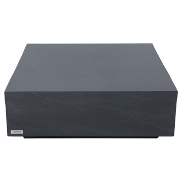 COLORADO | Designer Coffee Table | W:D:H 101 x 101 x 35 cm | Concrete | Black