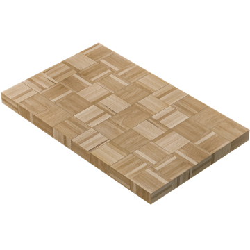 COLUMBIA | Gastro Tischplatte | 130 x 80 x 6 cm | Rechteckig | Eiche