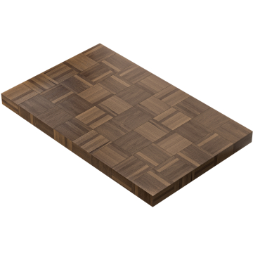 COLUMBIA | Gastro Tischplatte | 130 x 80 x 6 cm | Rechteckig | Walnuß